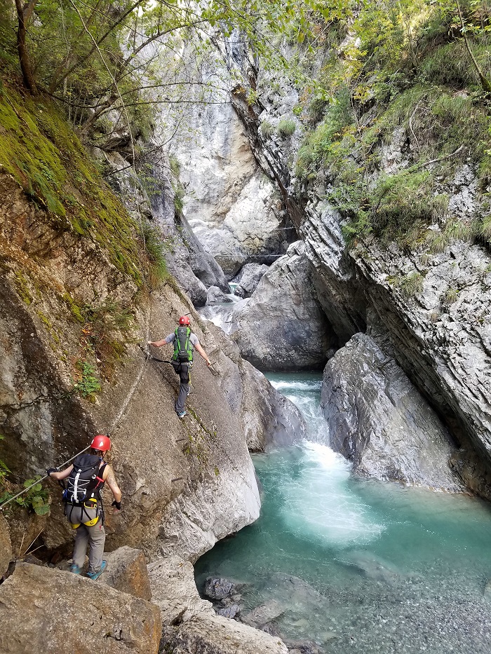 Pirknerklamm Klettersteig Lienz