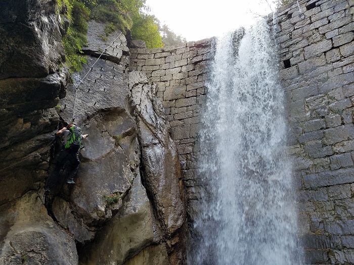 Pirknerklamm Klettersteig